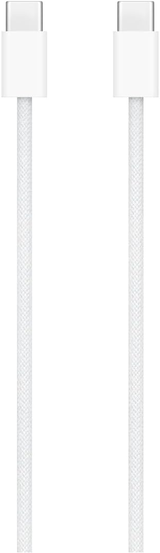Apple 60W USB-C to USB-C Woven Charge Cable (1 m): Fast and Convenient Charging