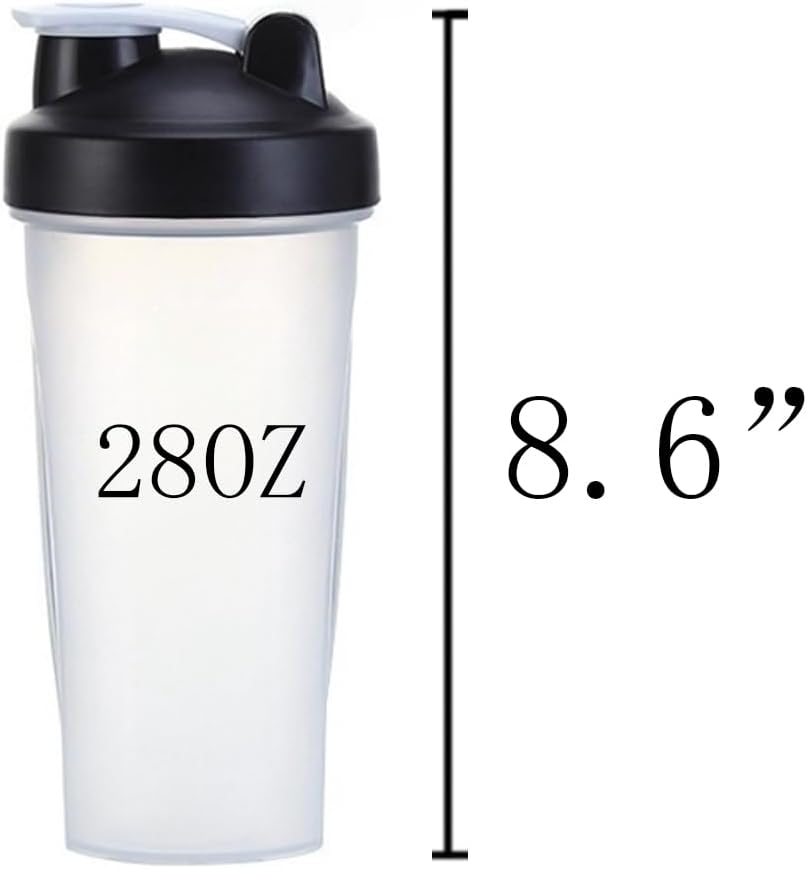 otylzto 28 oz Protein Shaker Bottles, Stainless Steel Whisk