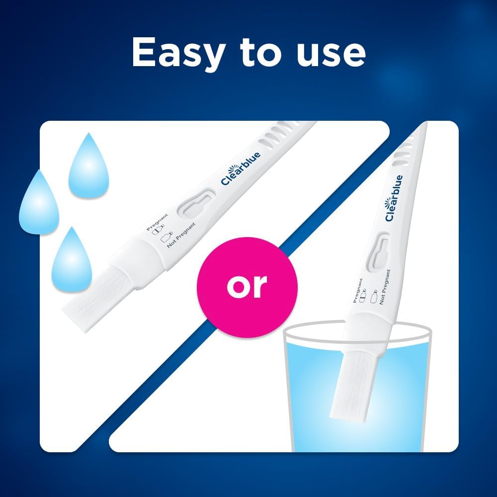 Clearblue Early Detection Pregnancy Test, 5 Count, 99% Accurate, 6 Days Sooner