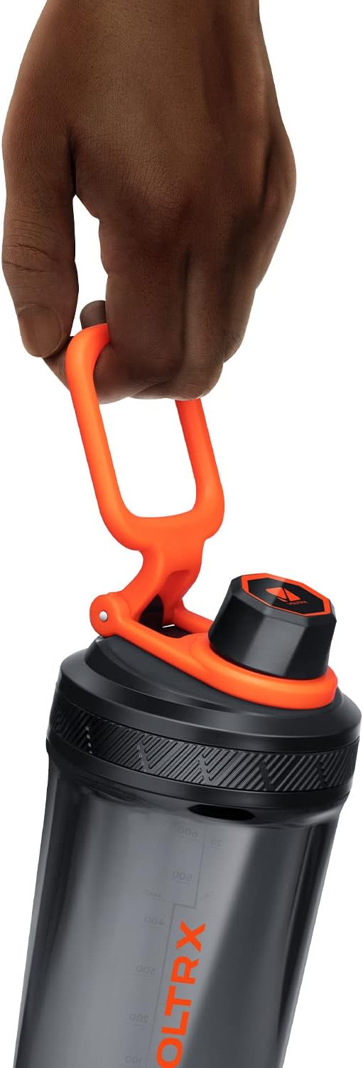 VOLTRX 24oz Electric Protein Shaker Bottle - USB Rechargeable