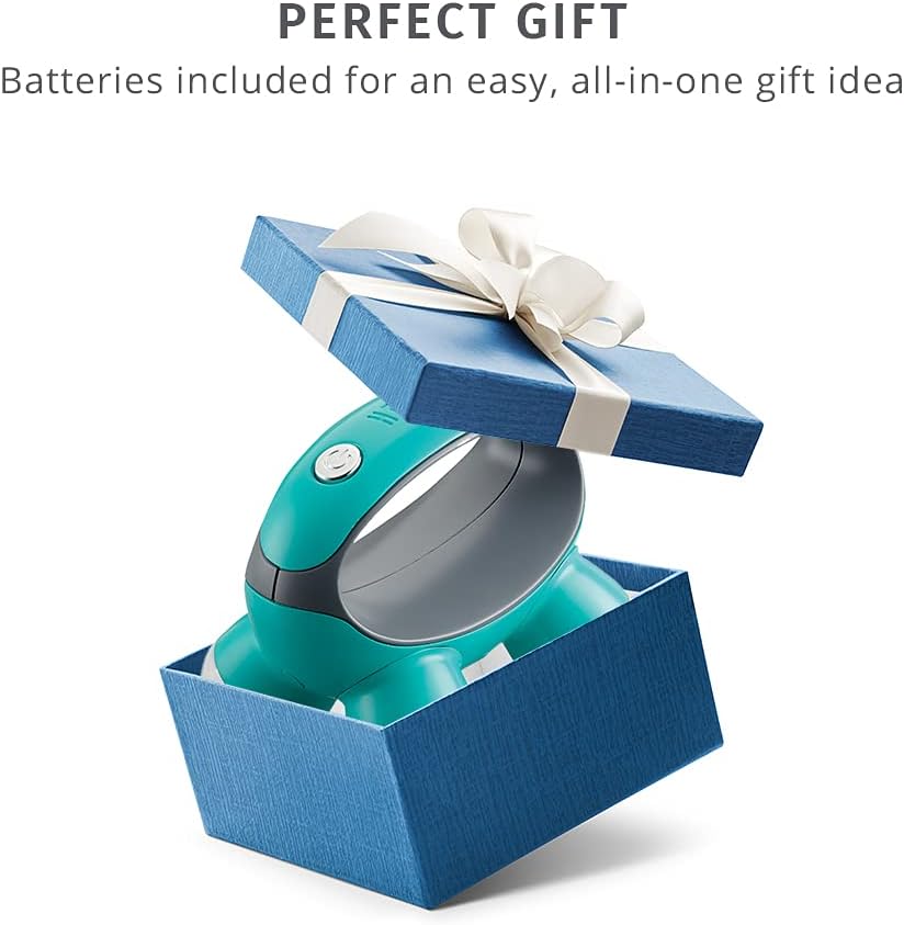 HoMedics Quatro Mini Hand-Held Vibration Massager with 4 Nodes, Battery-Operated