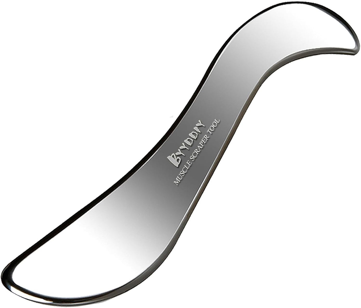 BYYDDIY Stainless Steel Gua Sha Muscle Scraper Tool for Physical Therapy