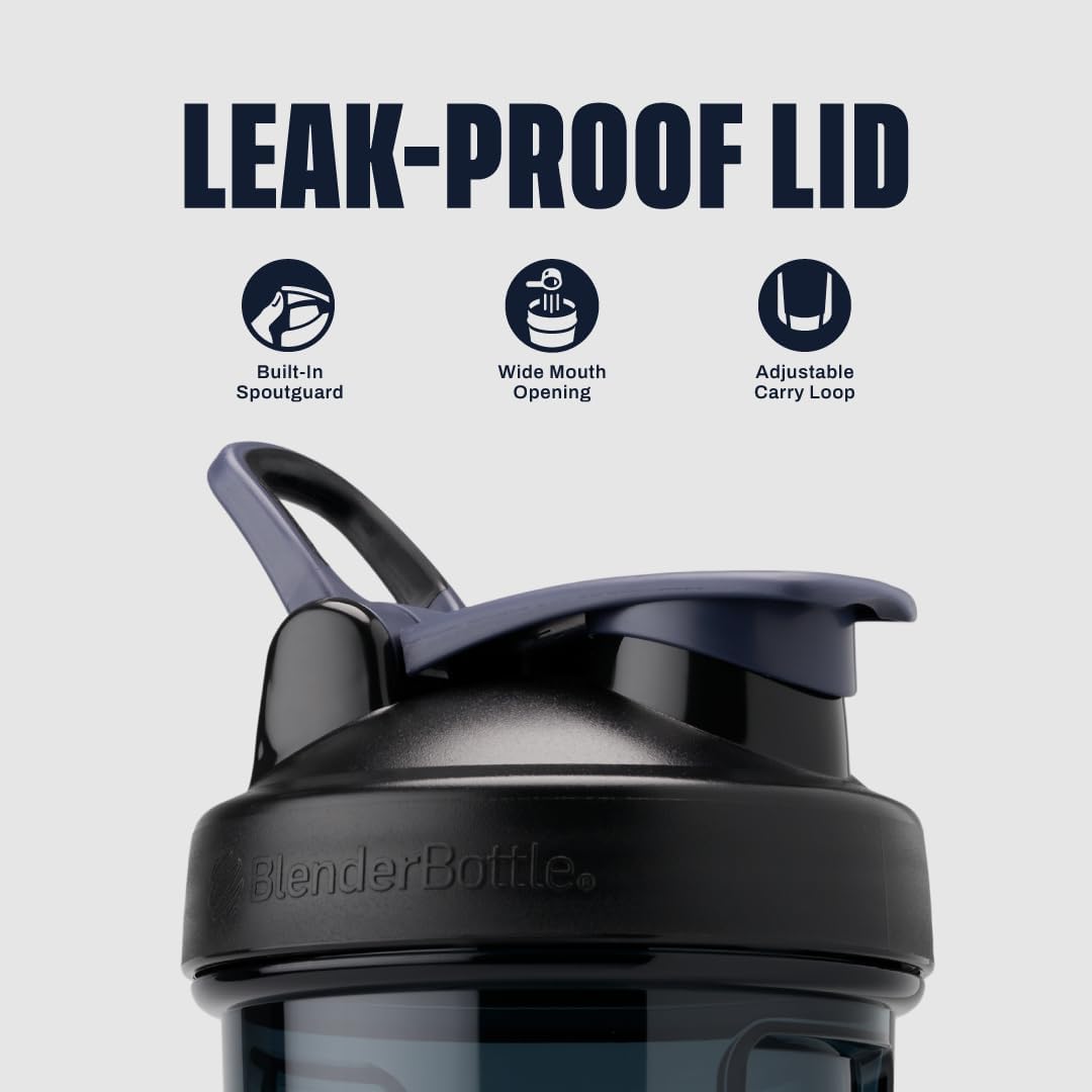 BlenderBottle Pro Series 28oz Shaker Bottle for Protein Shakes