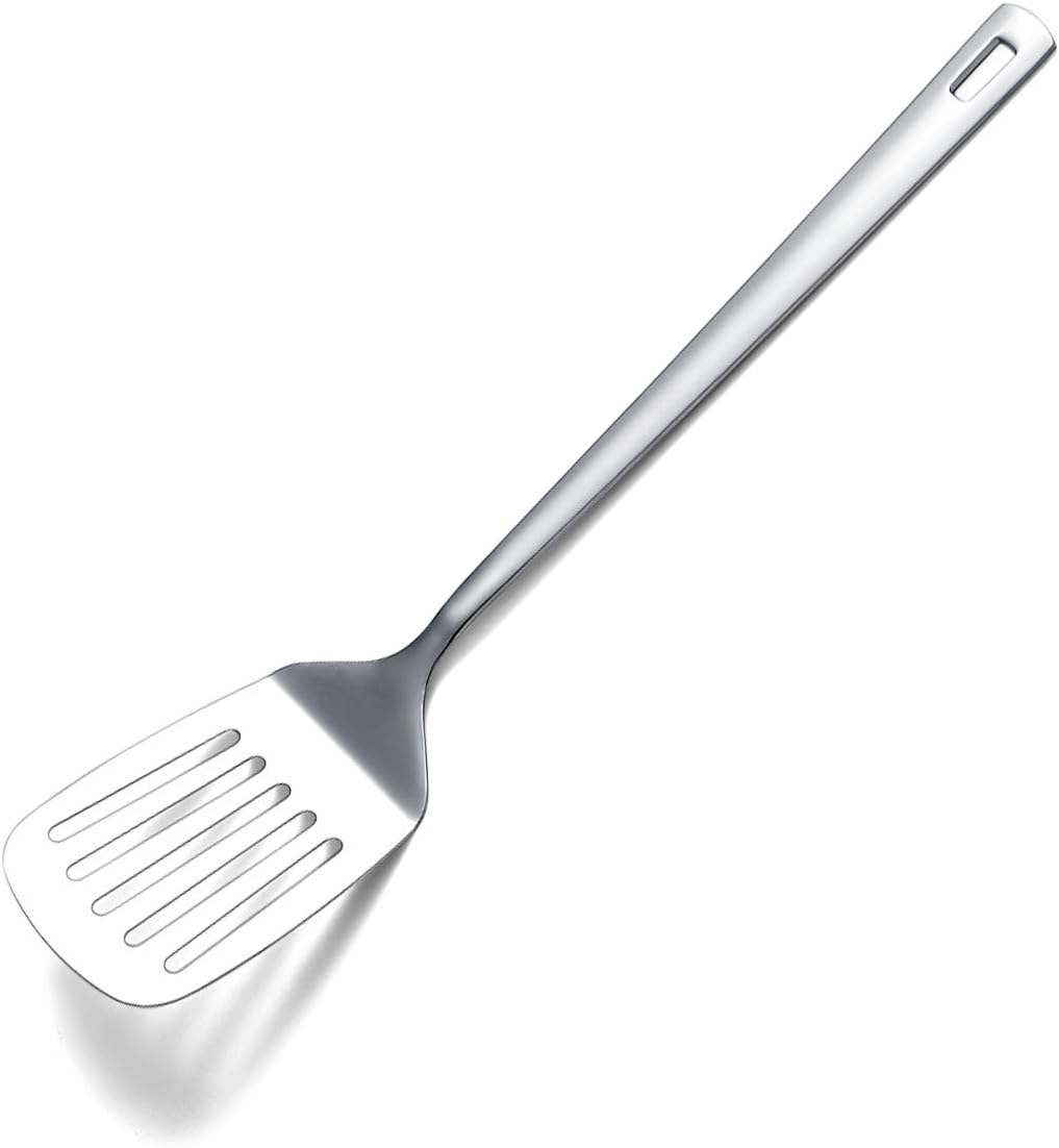Stainless Steel Cooking Utensils Set, Berglander 13 Pieces Kitchen Utensils Set, Kitchen Tools Set With Utensil Holder Non-Stick And Heat Resistant,Dishwasher Safe, Easy to Clean (13 Packs)