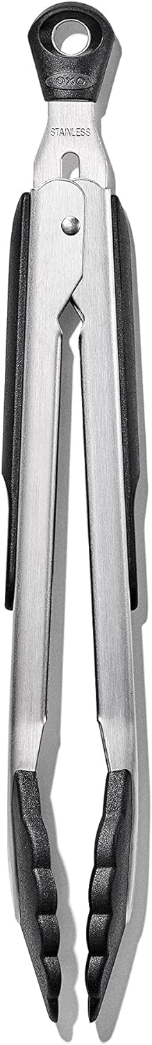 OXO Good Grips 2-Piece Tongs with Nylon Heads Set