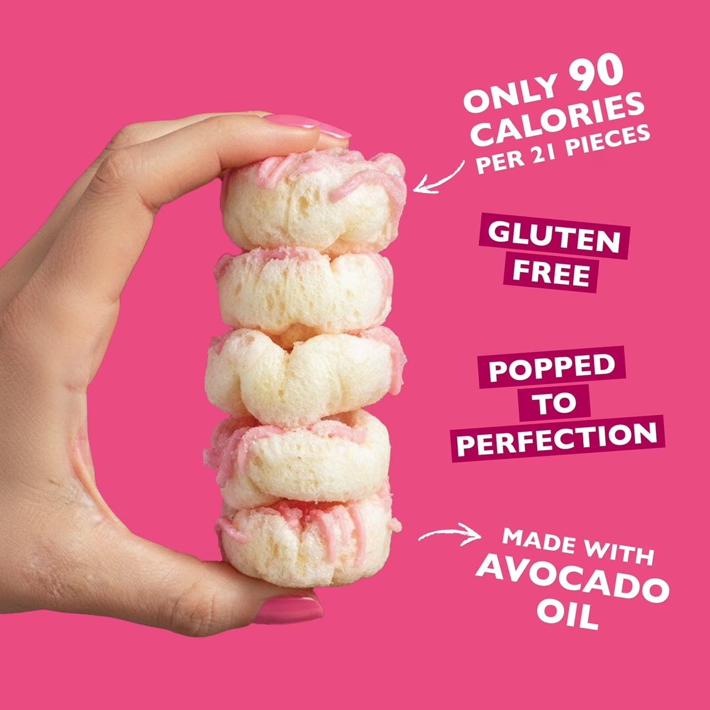 Mini Rice Cakes with Chia Quinoa and Flax, 8 oz Family Size Bag