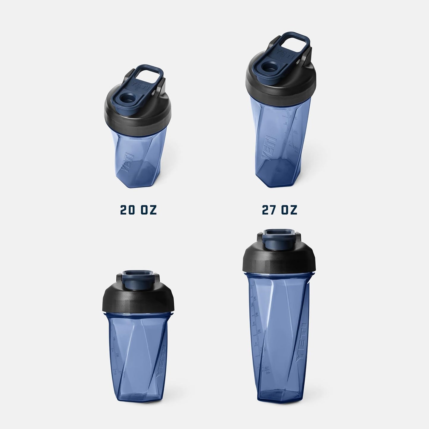 YETI Yonder Helimix Vortex Blender Shaker Bottle, 27oz, Charcoal