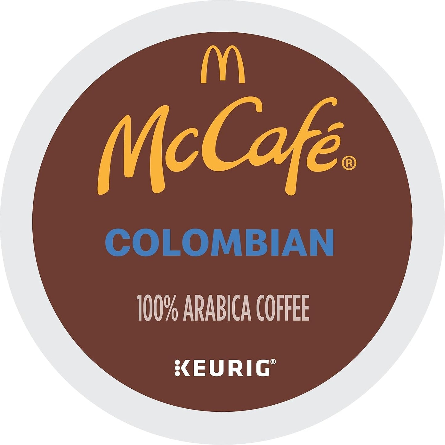 McCafe Colombian Single Serve Coffee Keurig K-Cup Pods Medium Roast 60 Count