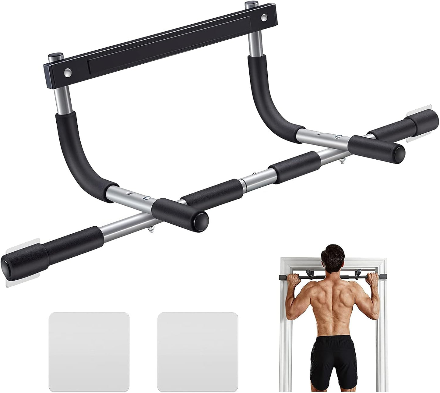 Ally Peaks Pull Up Bar for Doorway | 440 lbs Capacity Strength Training