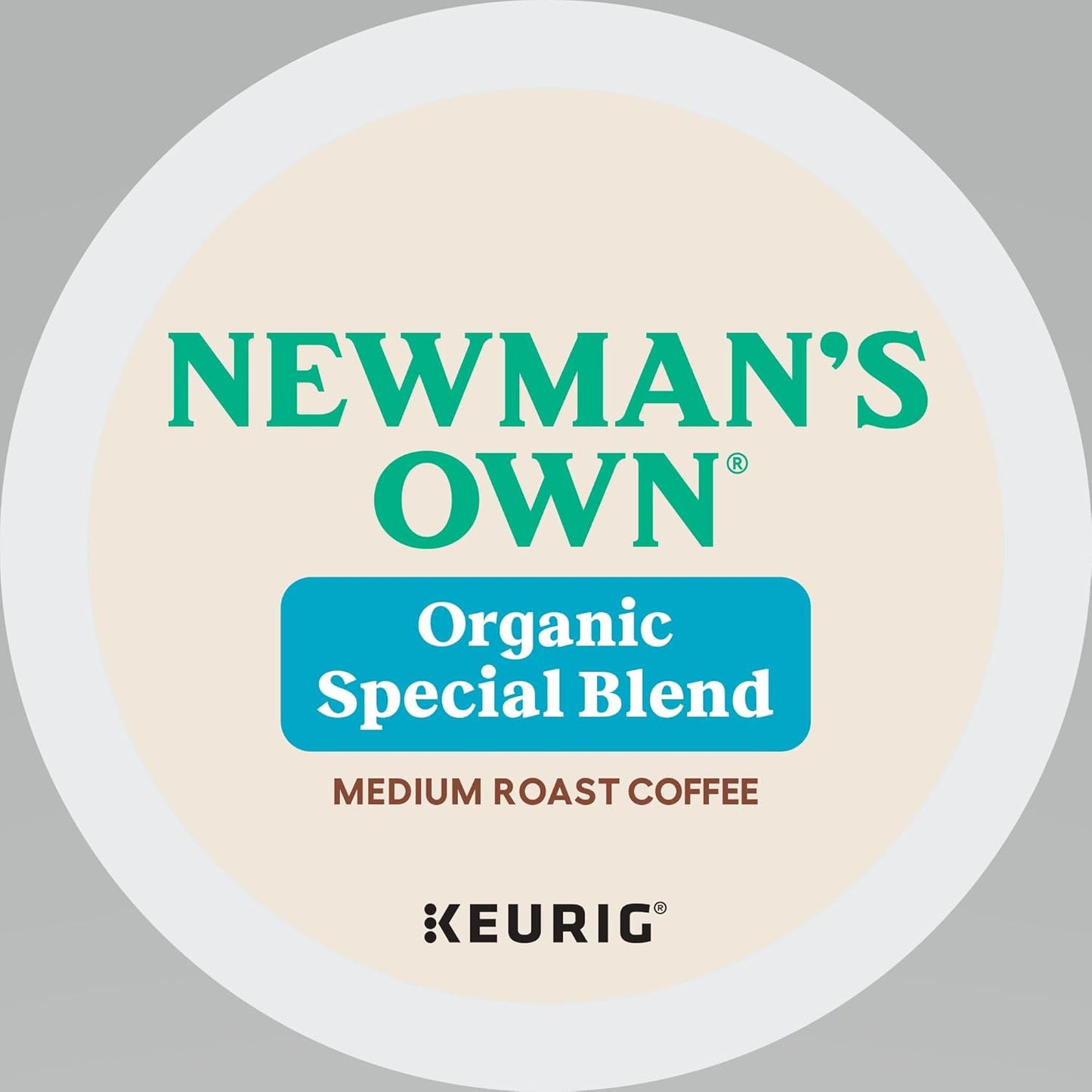 Newman's Own Organics Special Blend Keurig Single-Serve K-Cup Pods, 96 Count, Medium Roast Coffee