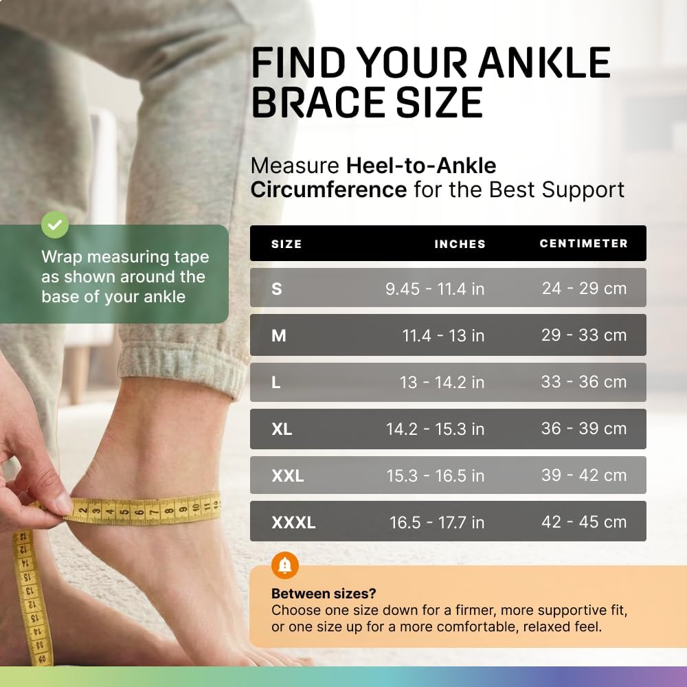 Modvel Ankle Brace for Women and Men - Compression Ankle Sleeve