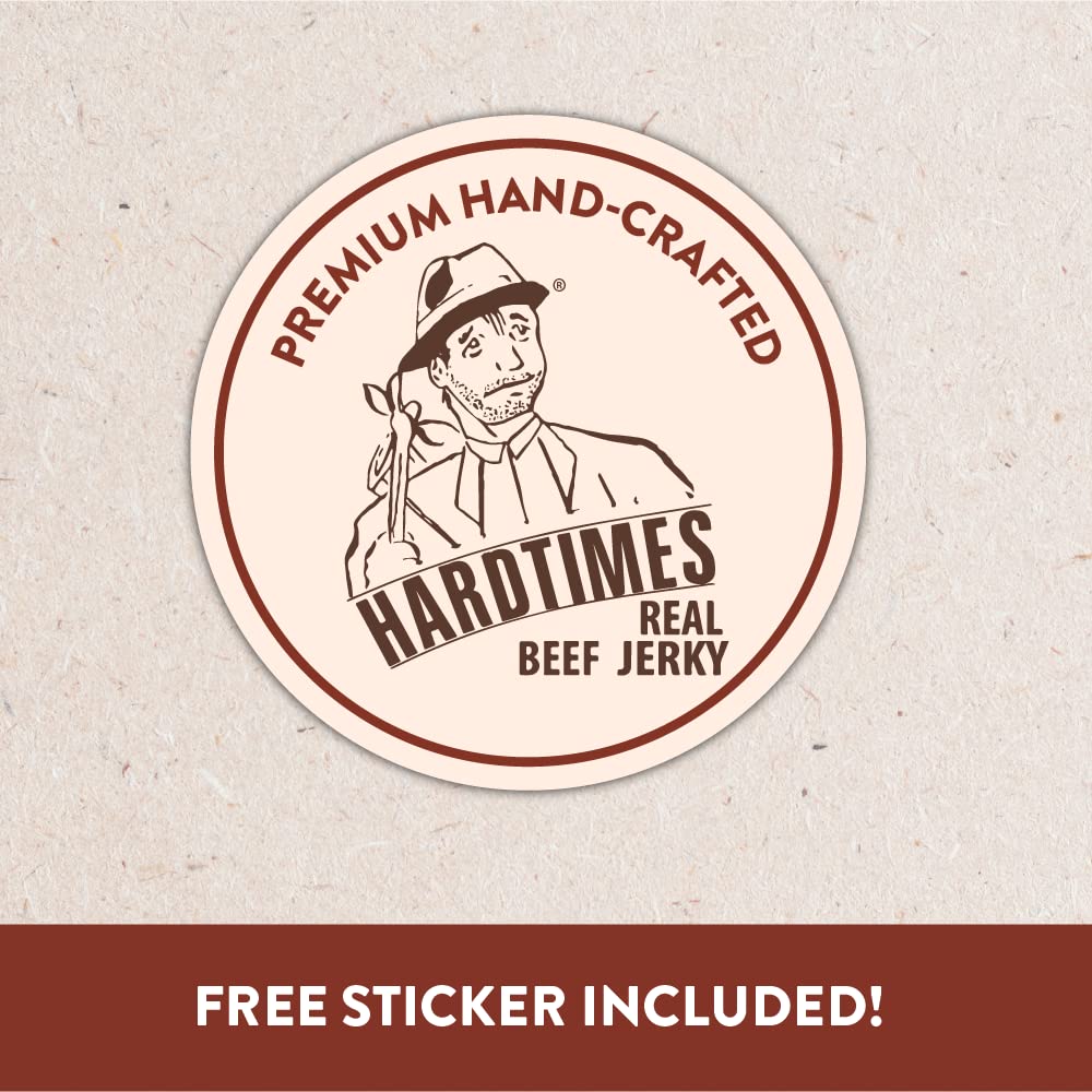 Handcrafted Black Pepper Beef Jerky 8 oz Jar