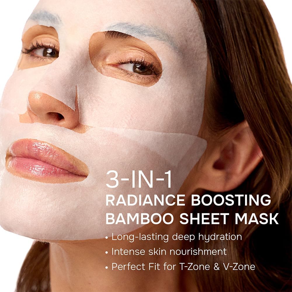 SimplyVital Collagen Facial Mask with Retinol & Hyaluronic Acid for Women