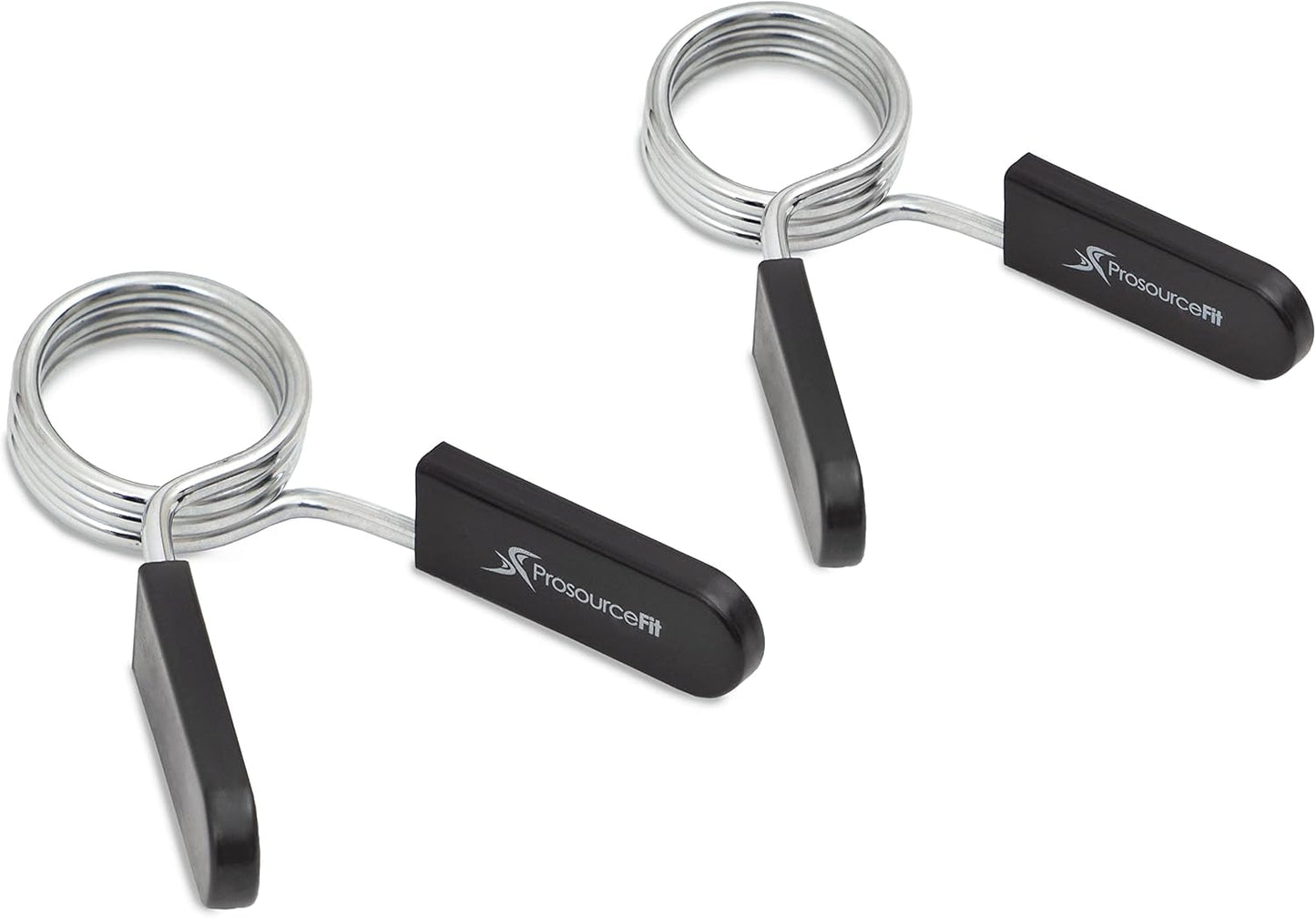 ProsourceFit Olympic Barbell Clips - Secure, Easy-Grip 2-Inch Collars for Weightlifting