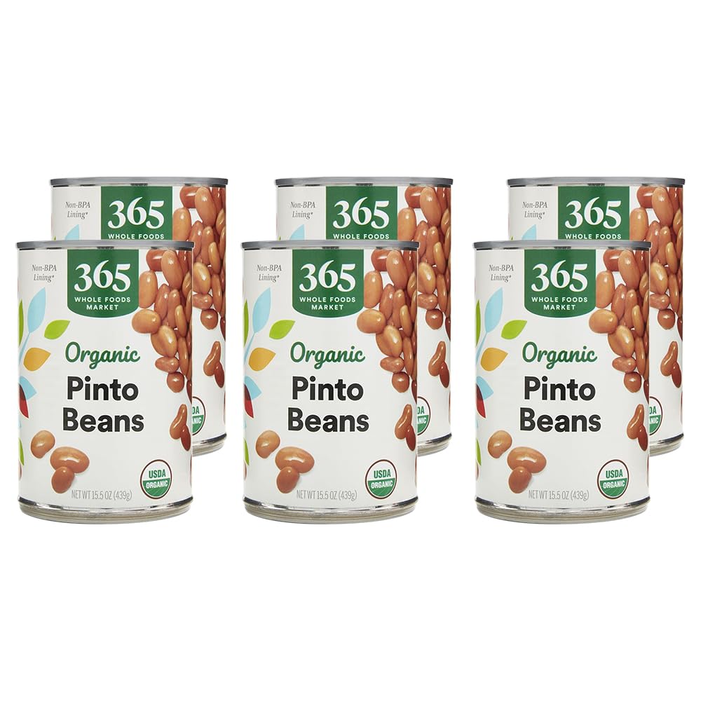 365 by Whole Foods Market Organic Pinto Beans 15.5 Ounce Non-GMO Verified