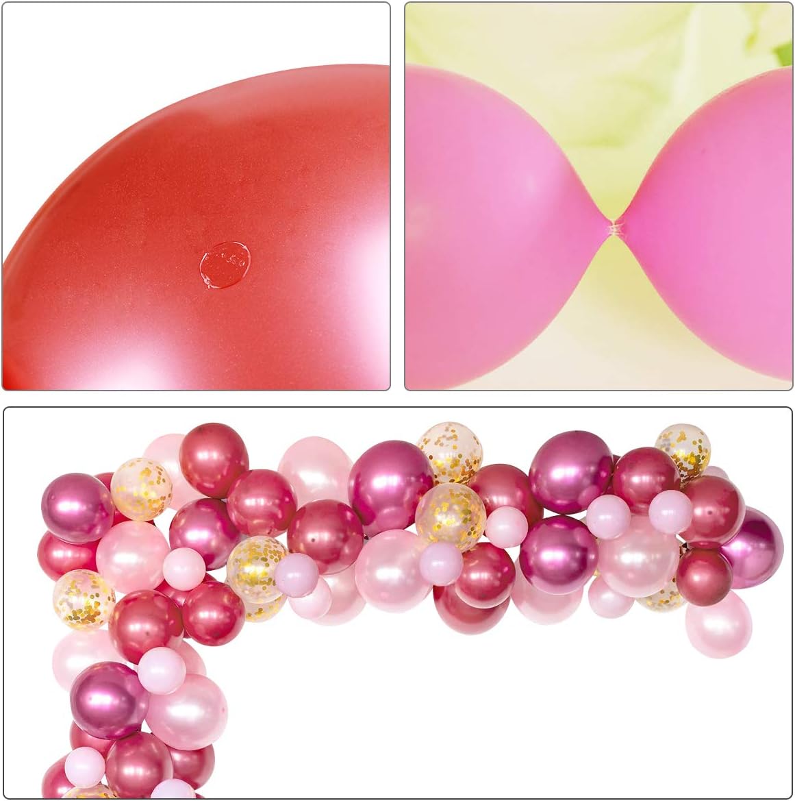 1000pcs Glue Point Clear Balloon Glue Removable Adhesive Dots Double Sided Dots of Glue Tape for Balloons Craft Glue Points Dots Sticky Dots or Wedding Decoration