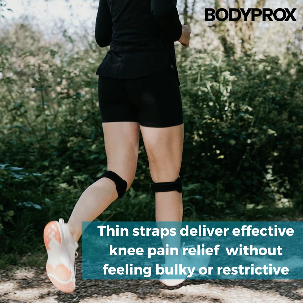 Bodyprox Patella Tendon Knee Strap 2 Pack for Knee Pain Relief