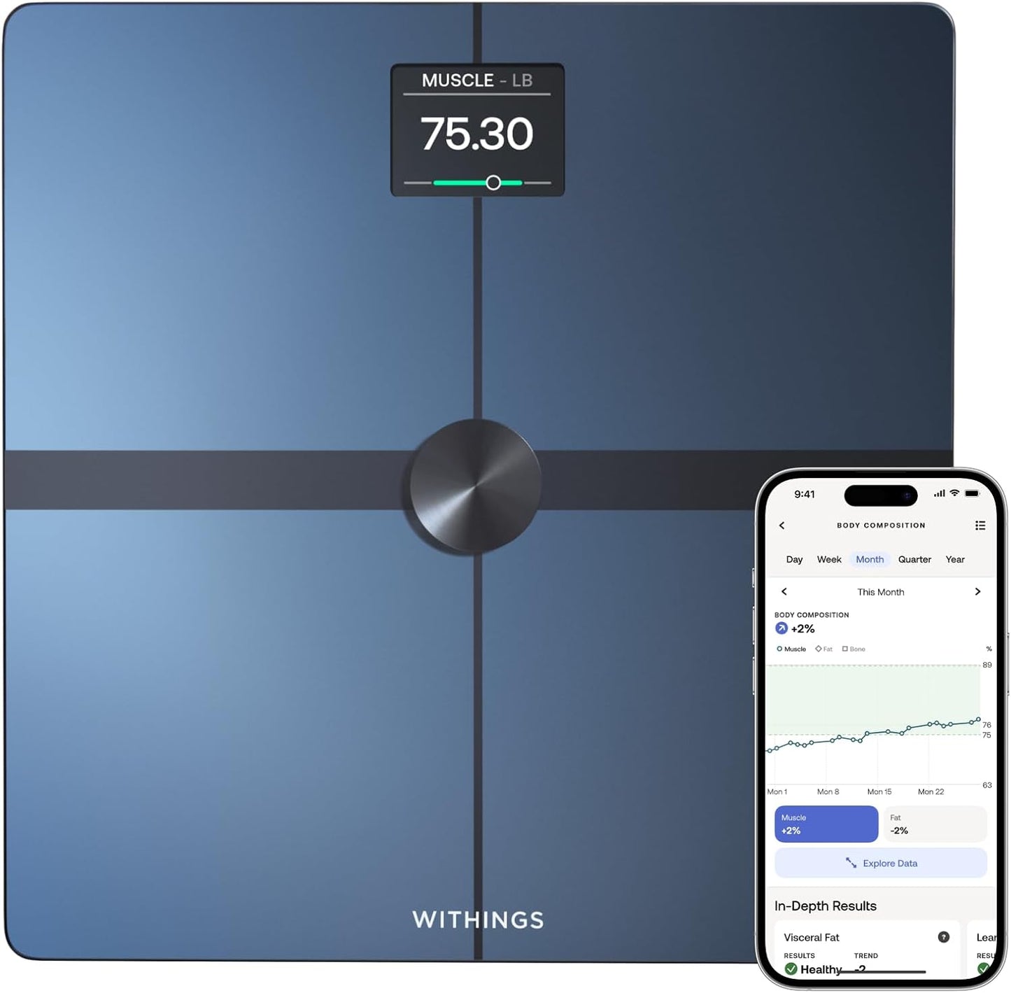 Withings Body Smart Scale for Weight and Fat Percentage