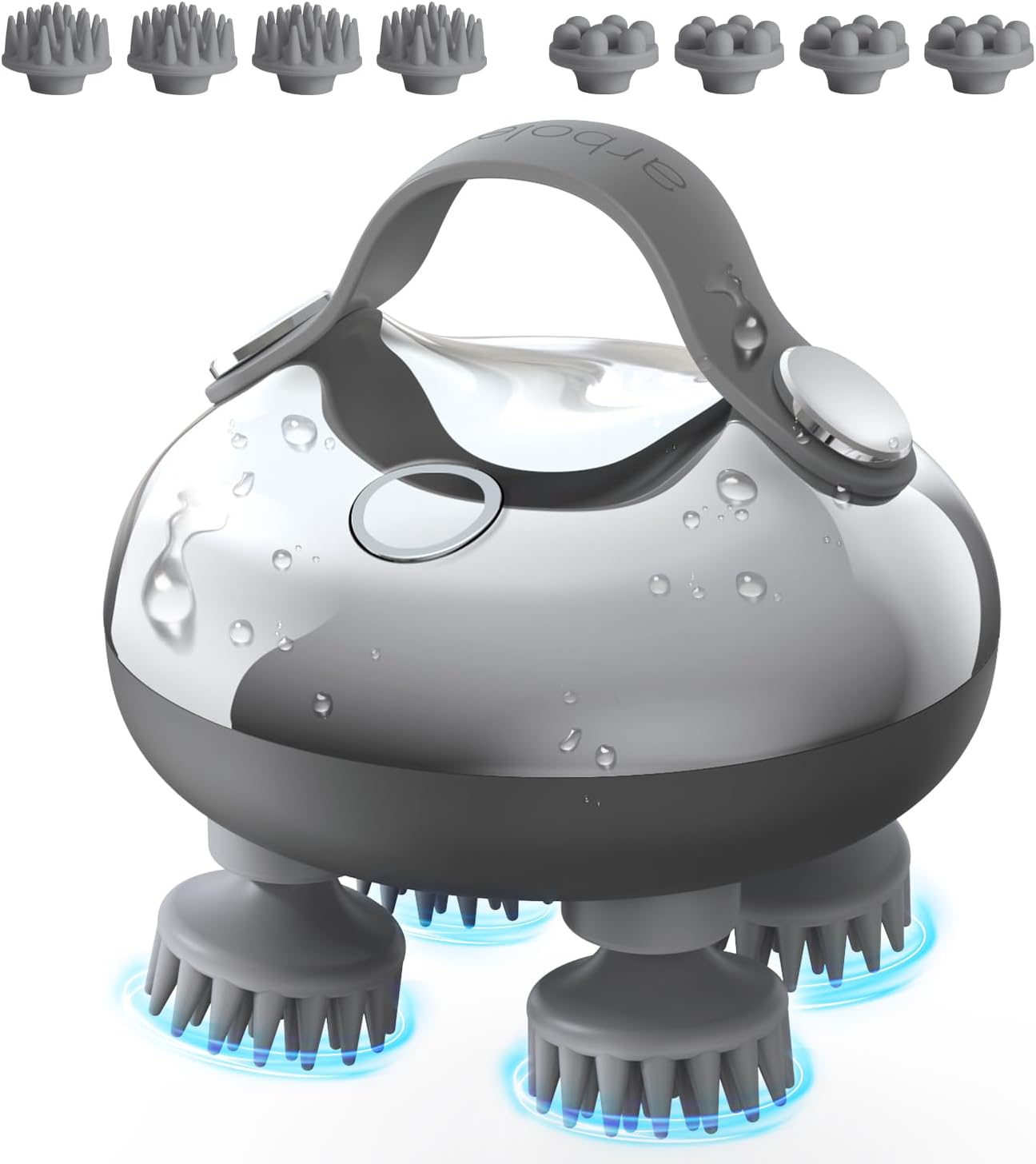 arboleaf Electric Scalp Massager with 5 in 1 Kneading and 128 Massage Nodes