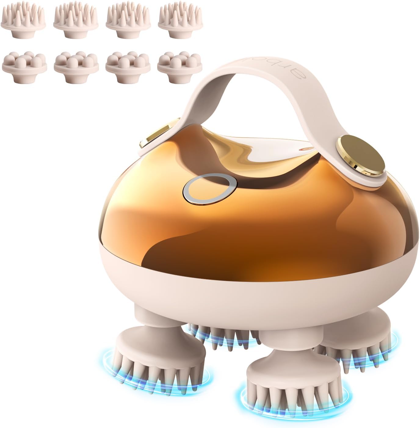 arboleaf Electric Scalp Massager with 5 in 1 Kneading and 128 Massage Nodes
