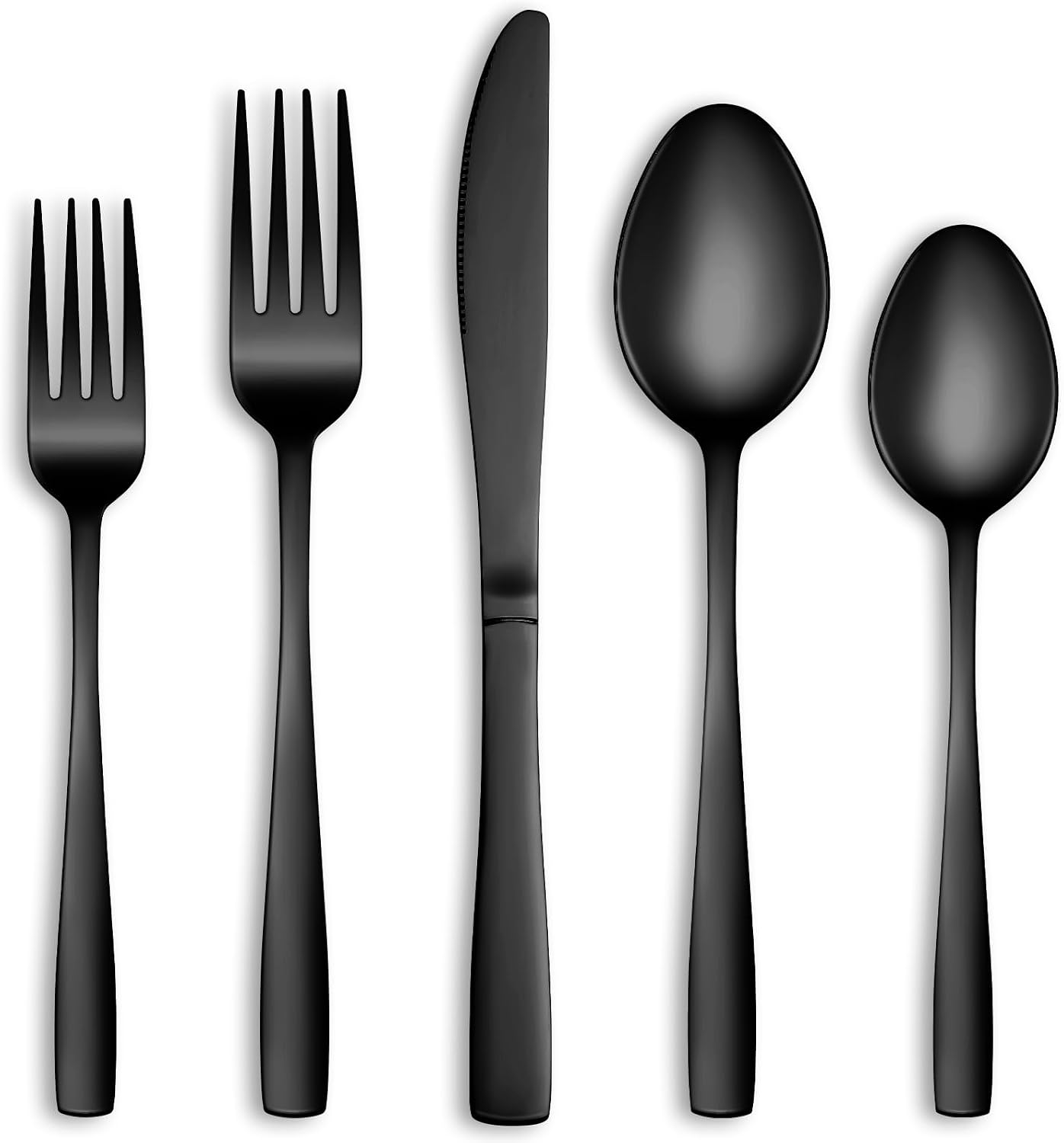 MUTNITT 30 Pcs Silverware Set Service for 6,Premium Stainless Steel Flatware Set,Mirror Polished Cutlery Utensil Sets,Durable Kitchen Eating Tableware Sets,Include Fork Knife Spoon,Dishwasher Safe