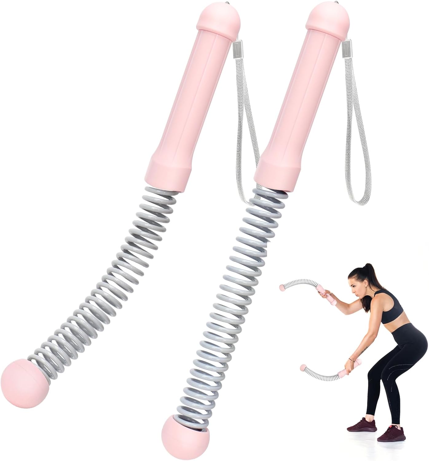 Upgrade Cordless Battle Ropes for Home Gym, HIIT, Strength Training