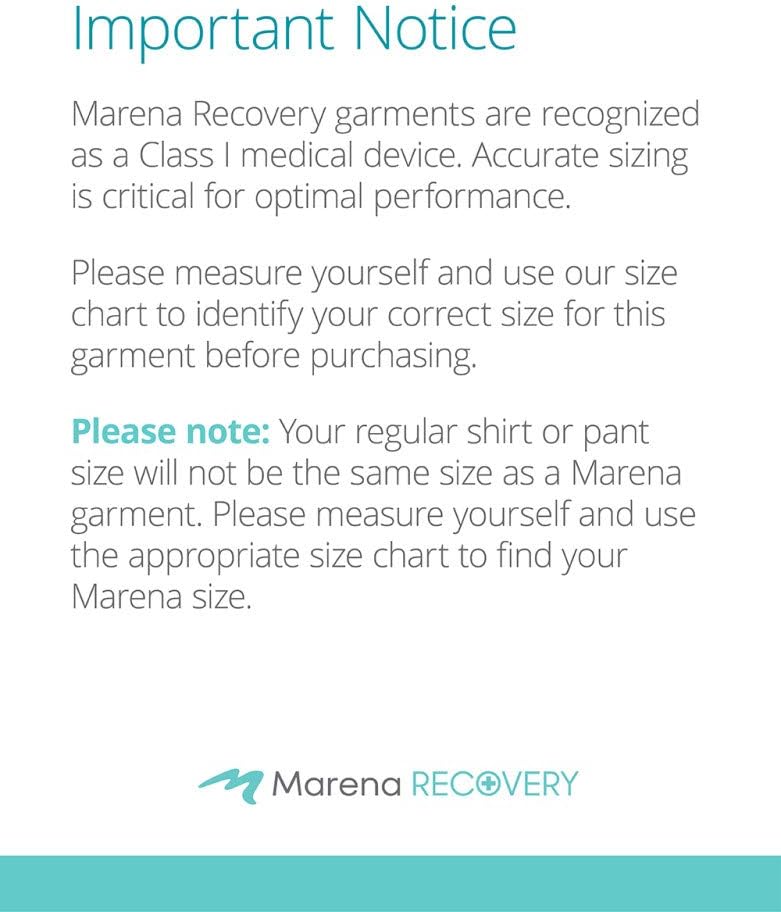 MARENA SFBHM2 Stage 2 High-Back Pull-On Girdle with Adjustable Mid-Calf Length