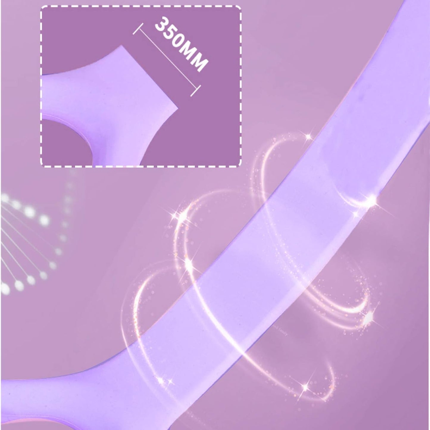 Figure 8 Fitness Resistance Band for Arm, Back & Shoulder Workout - Stretching & Physical Therapy
