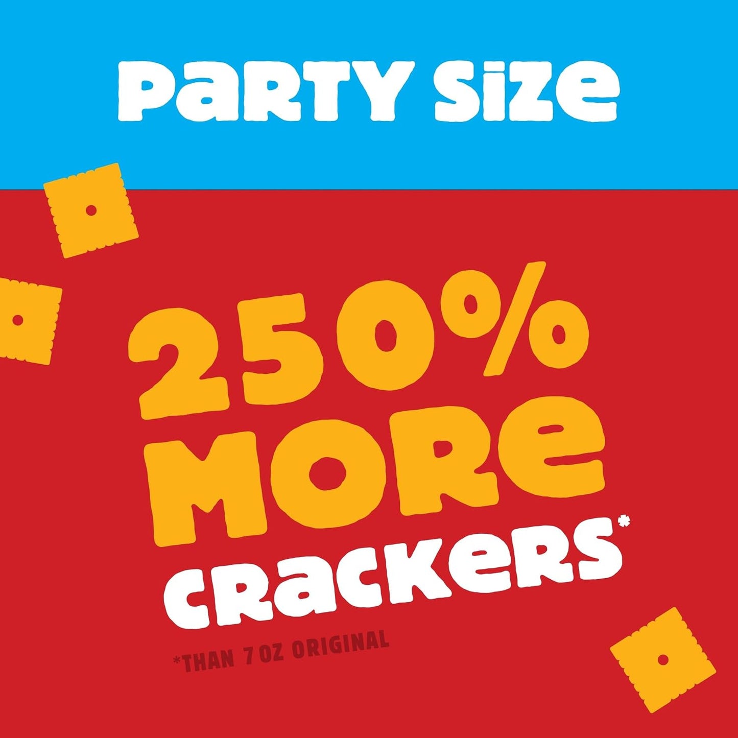 Cheez-It Original Baked Snack Crackers, 25oz Box, Party Size