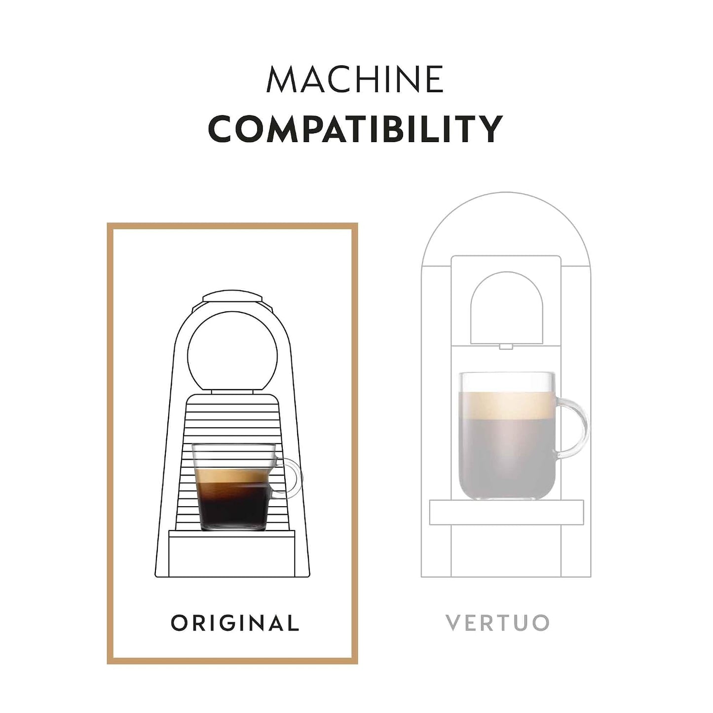 Nespresso Capsules Original Line Variety Pack 50 Count Coffee Pods