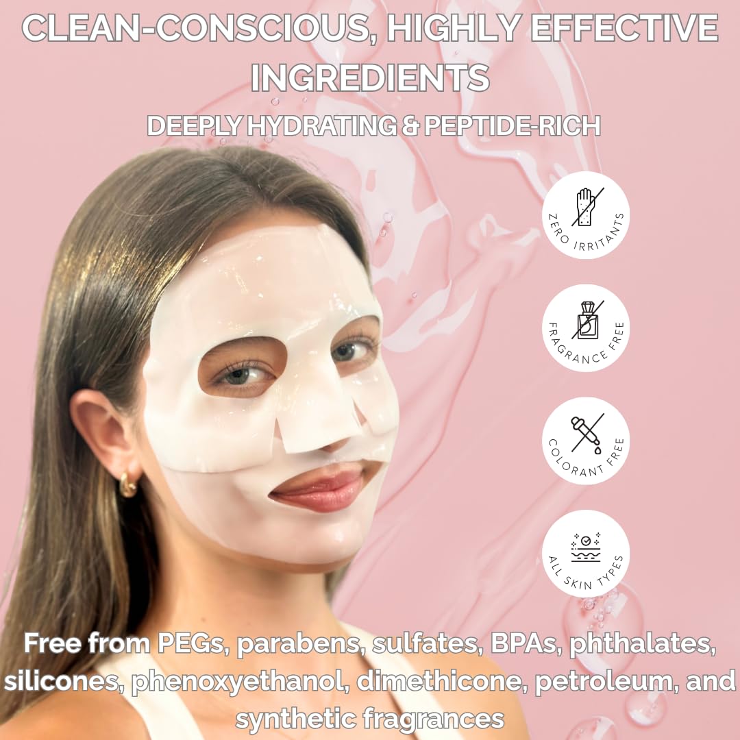 Bio Collagen Overnight Facial Mask with Peptides and Hyaluronic Acid