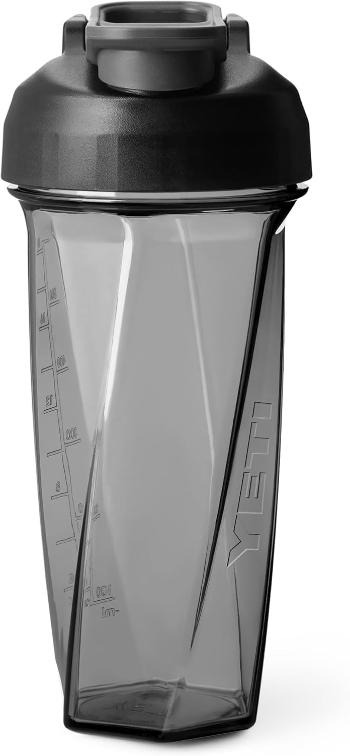 YETI Yonder Helimix Vortex Blender Shaker Bottle, 27oz, Charcoal