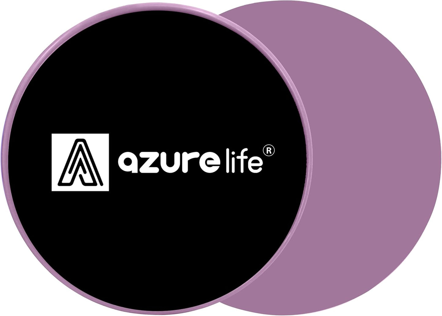 AZURELIFE Dual-Sided Exercise Core Sliders for Carpet & Hardwood