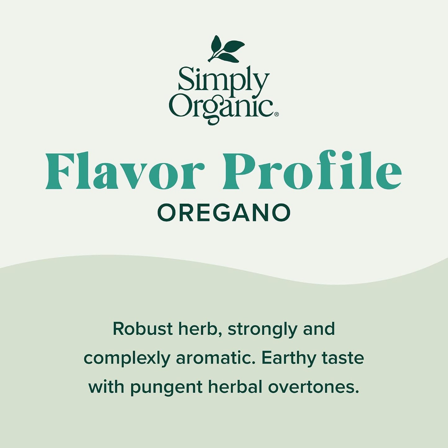 Simply Organic Oregano, 0.75 oz, Premium Organic, Earthy Taste, Mediterranean and Italian Dishes