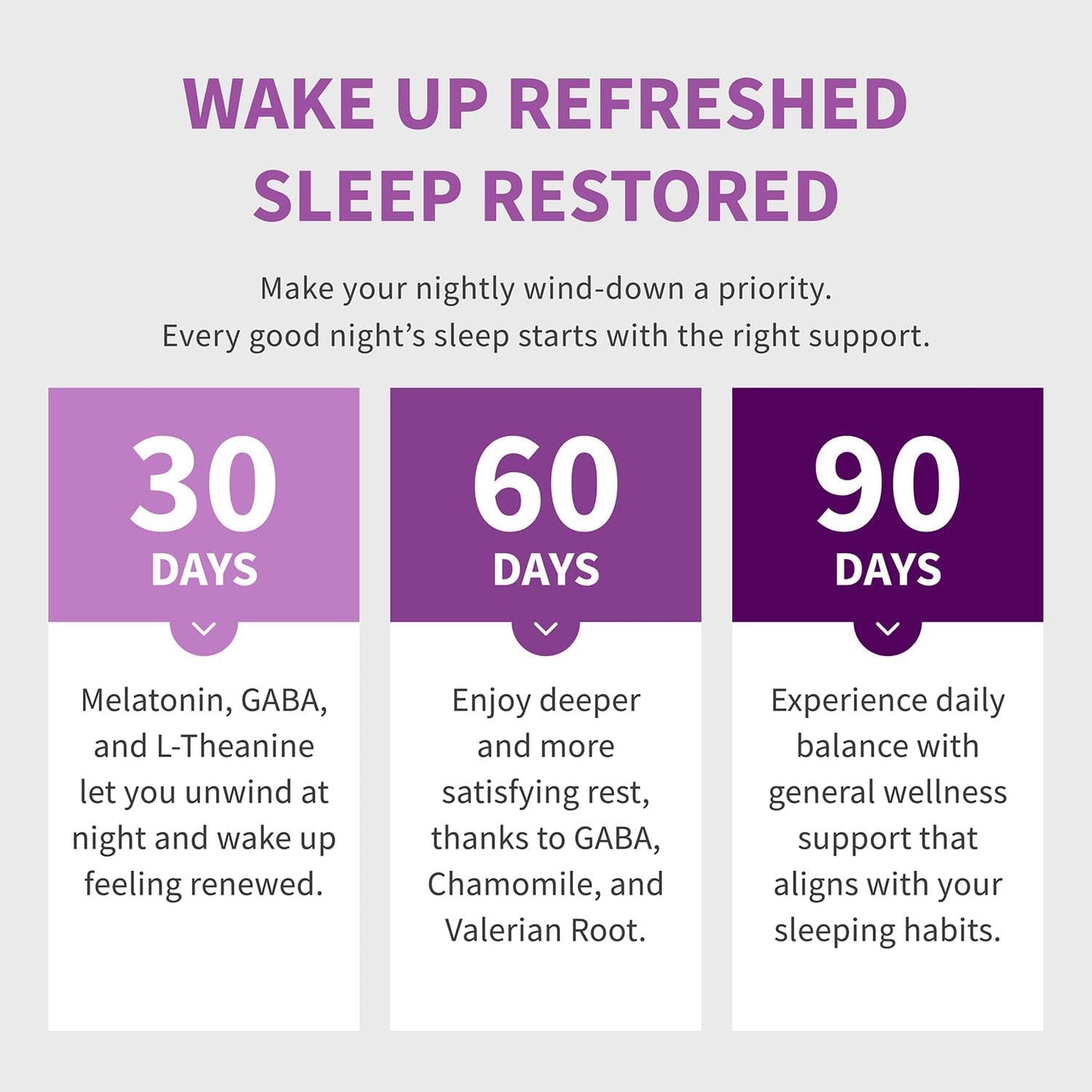 12-in-1 Melatonin Sleep Capsules - Natural Sleep Aids for Adults with Melatonin 5mg and Magnesium Glycinate 500mg, Sleep Aid with Ashwagandha, L Theanine, Valerian Root, GABA, 5-HTP (90ct, Pack of 1)