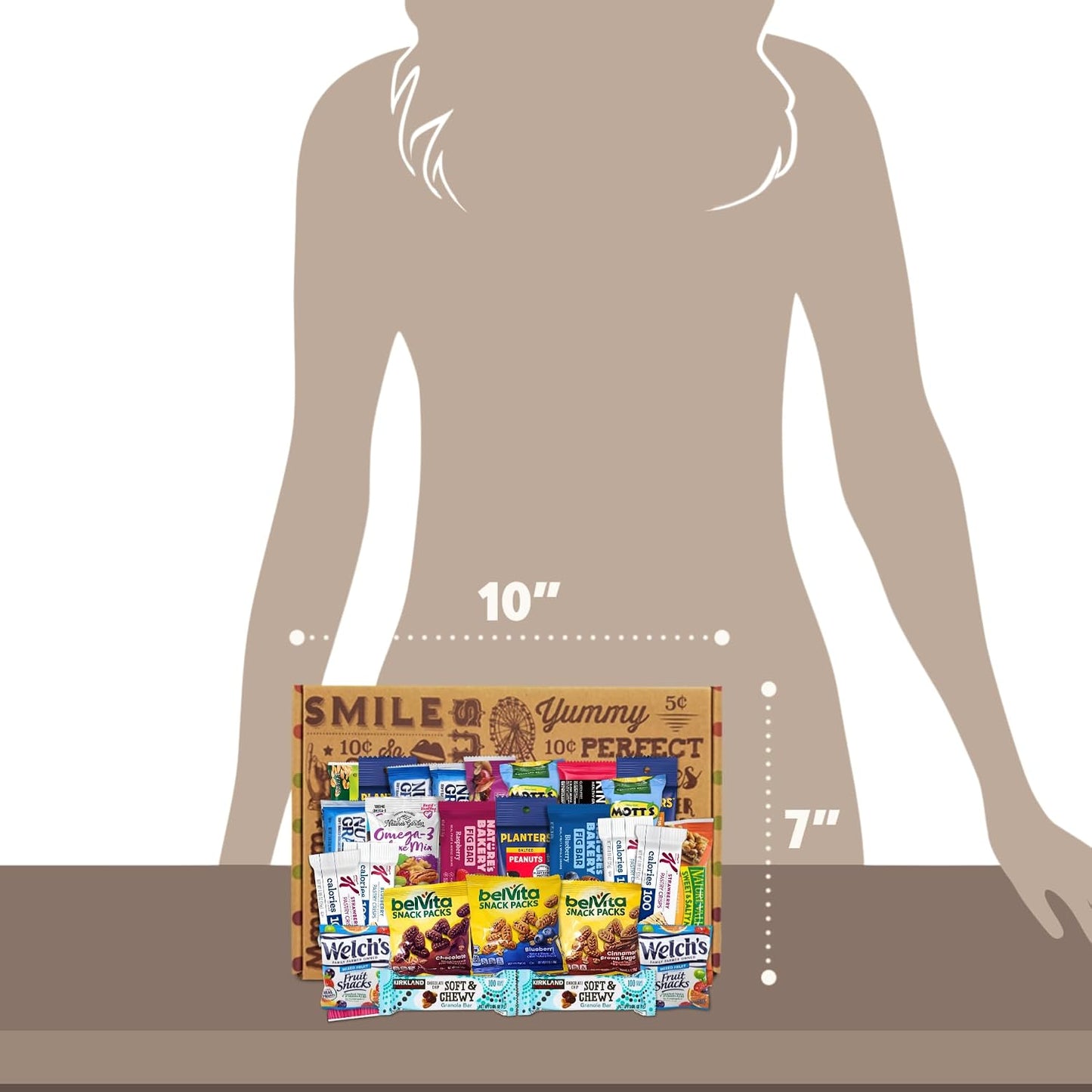 Deluxe Snack Variety Box for Adults and Families