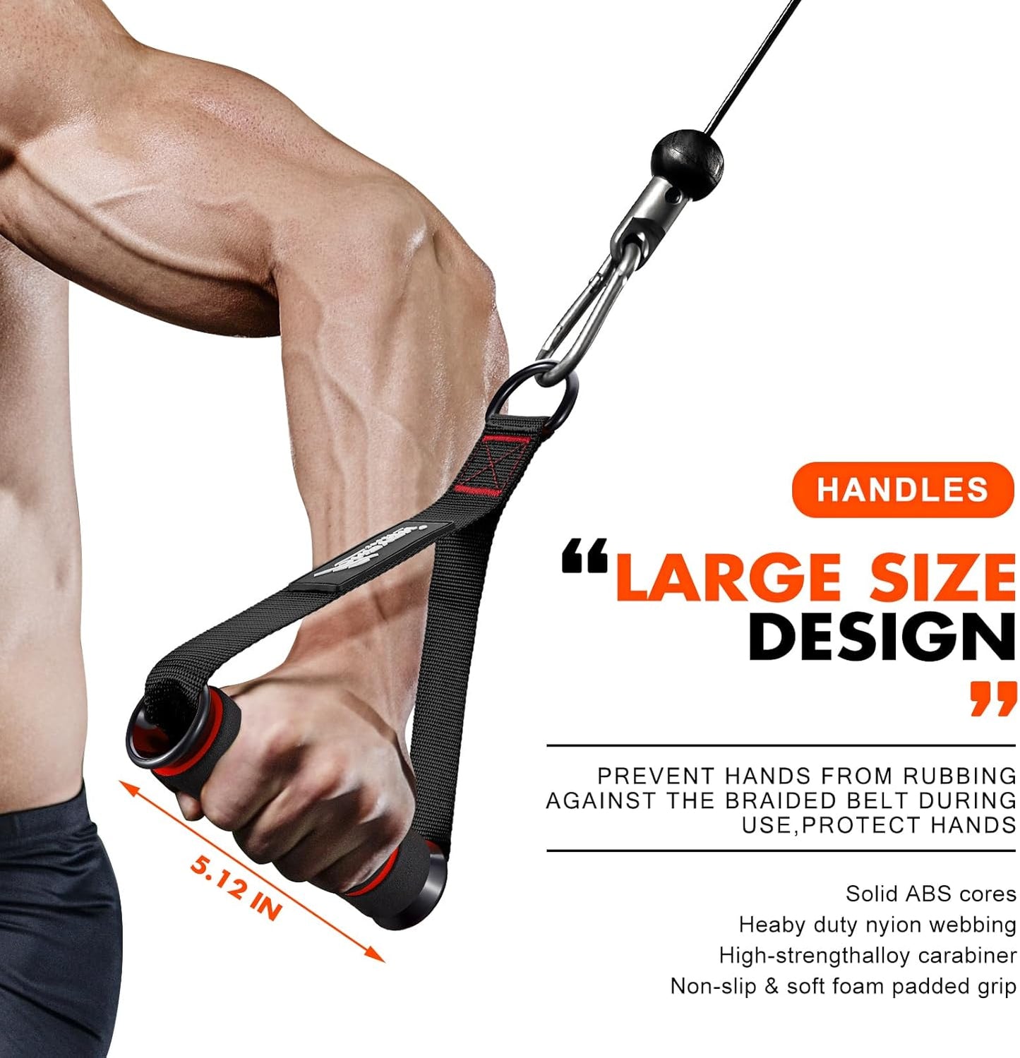 HPYGN Exercise Handle: Versatile Fitness Accessory for Pilates, Yoga, Strength Training