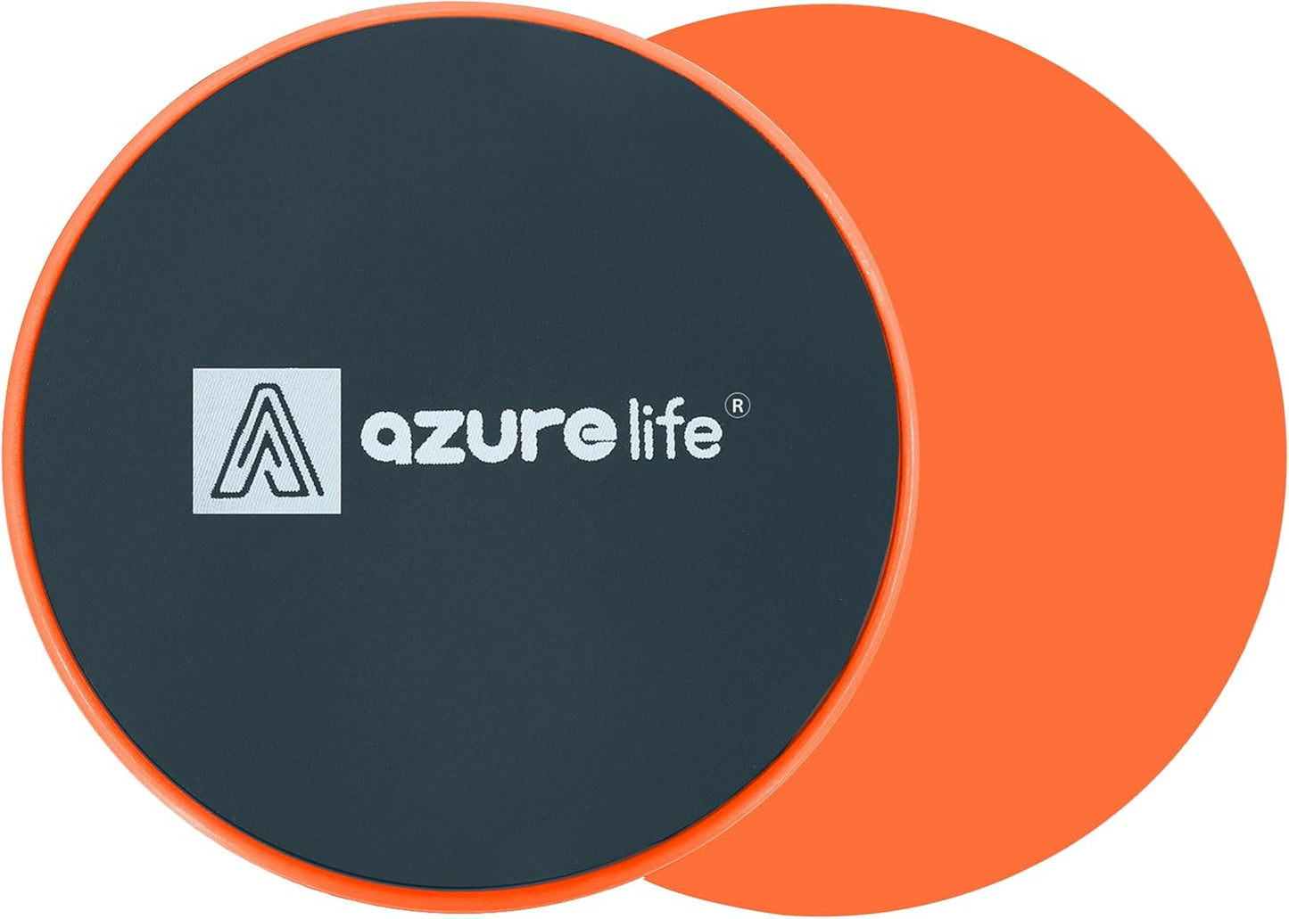 AZURELIFE Dual-Sided Exercise Core Sliders for Carpet & Hardwood