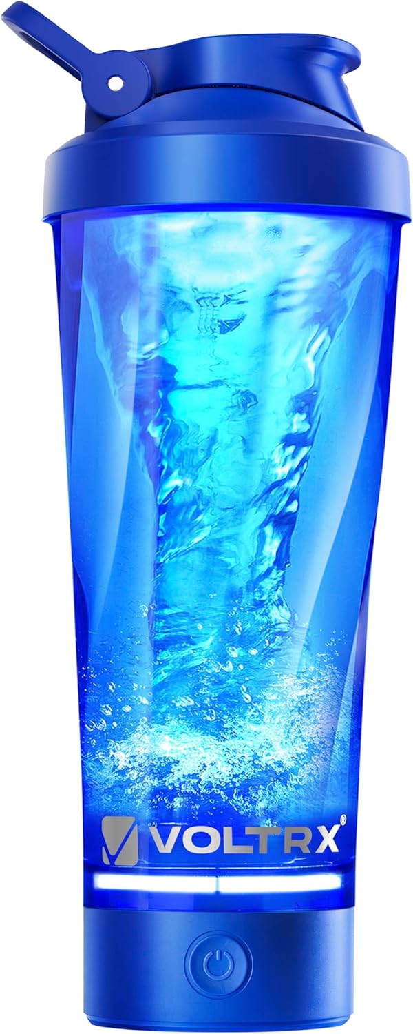 VOLTRX 24oz Electric Protein Shaker Bottle - BPA Free Tritan