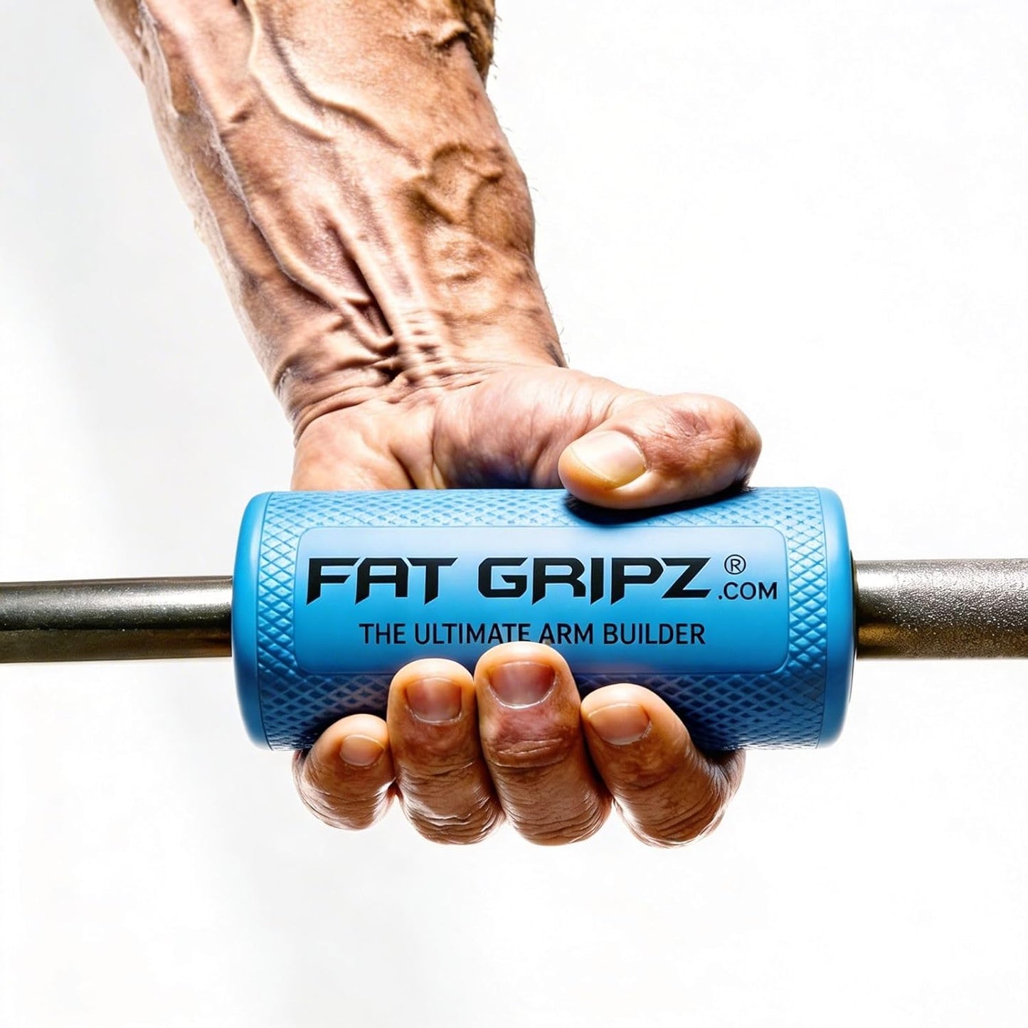 Fat Gripz - Thick Grips for Bigger Arms & Stronger Grip (4x Men's Health Award Winner)