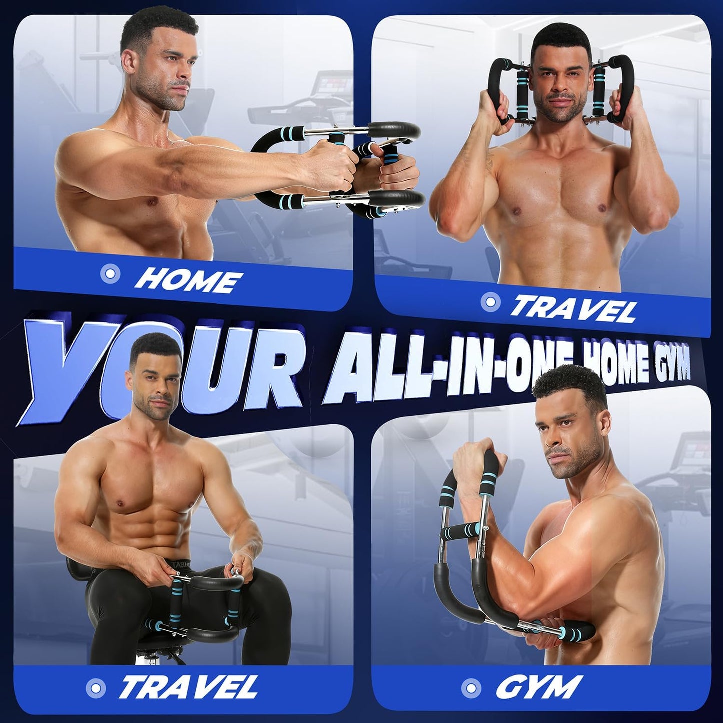 Twister Arm Trainer: Adjustable Chest Workout Equipment for Home Gym
