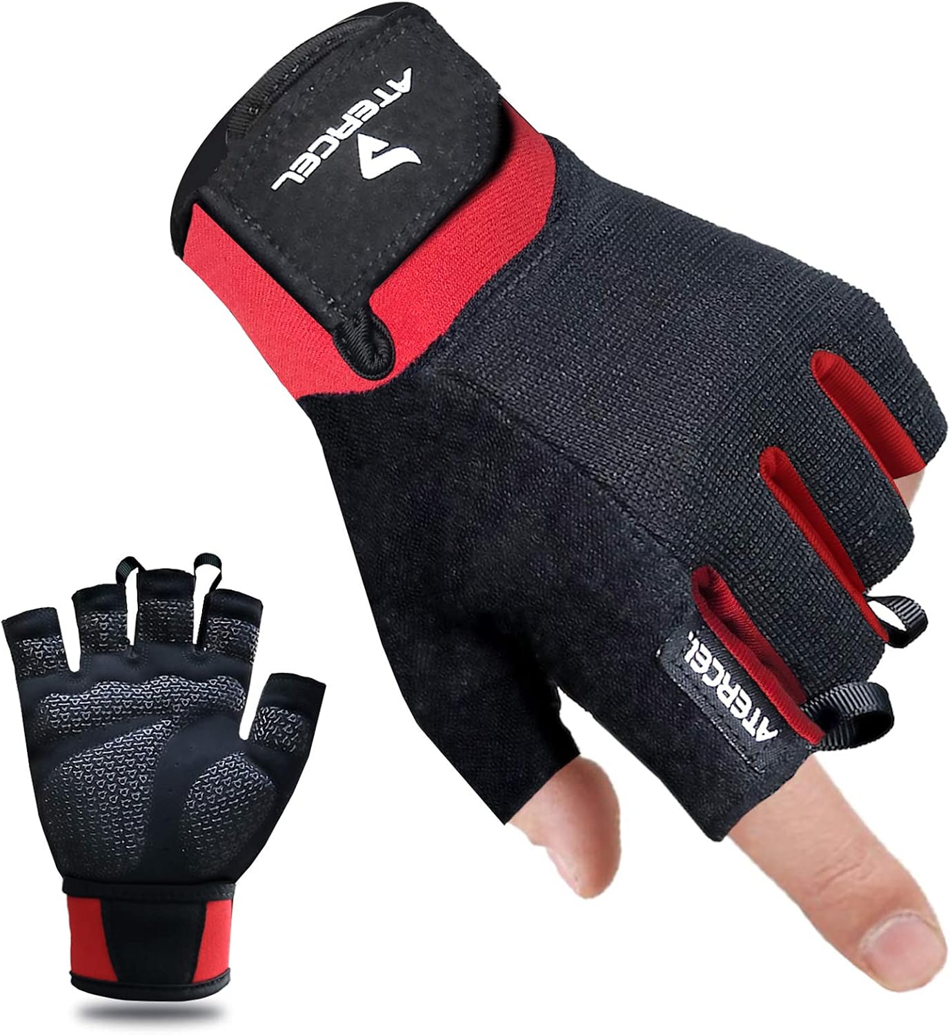 ATERCEL Workout Gloves for Men & Women, Weight Lifting, Gym