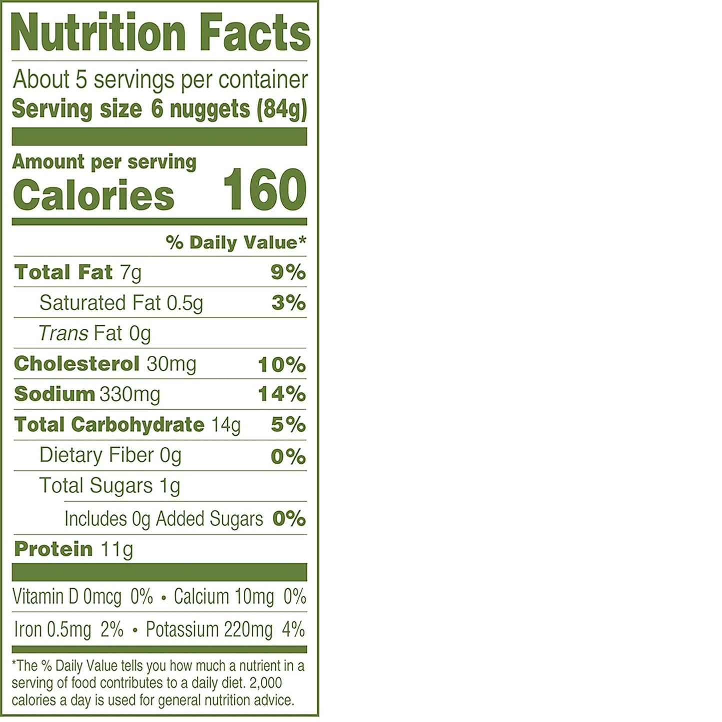 Applegate Natural Chicken Nuggets Family Size 16oz Frozen Product Details