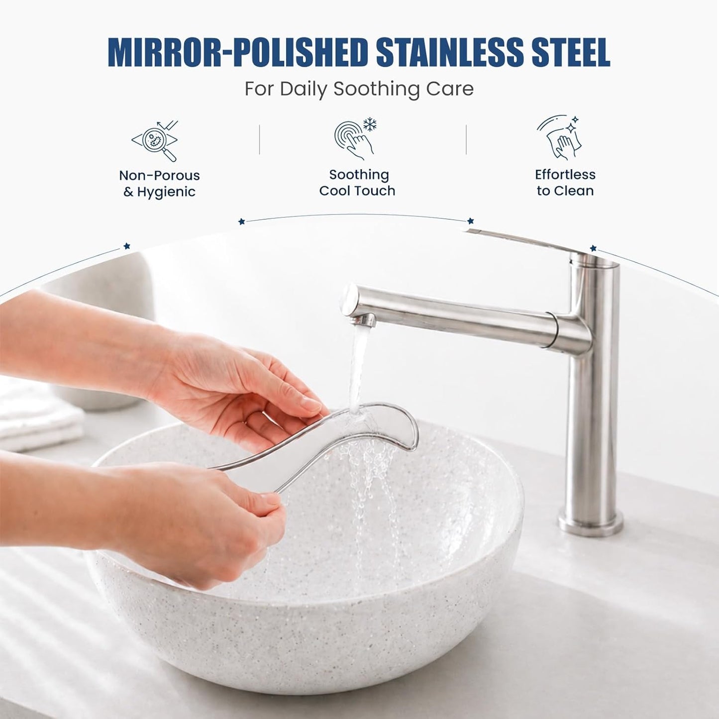 Stainless Steel Muscle Scraper Tool for Physical Therapy and Myofascial Release