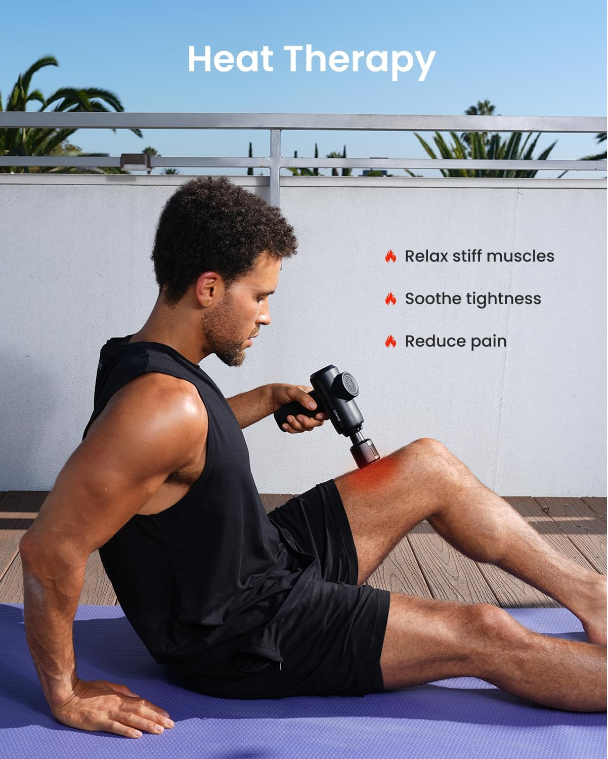 RENPHO Active Thermacool 2 Massage Gun with Heat and Cold Therapy