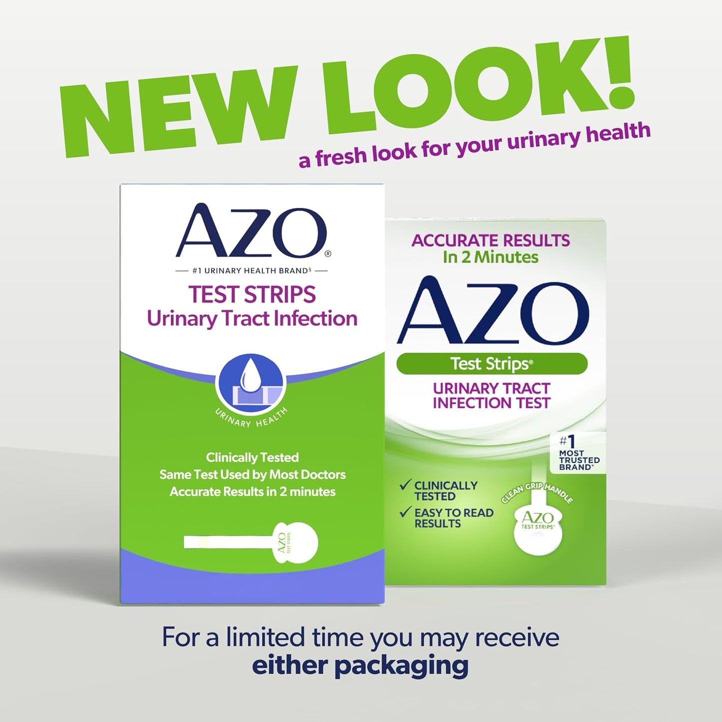 AZO Urinary Tract Infection Test Strips, 3 Count, Clinically Tested, Accurate Results