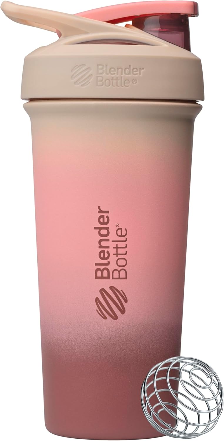 BlenderBottle Strada 24oz Insulated Stainless Steel Water Bottle