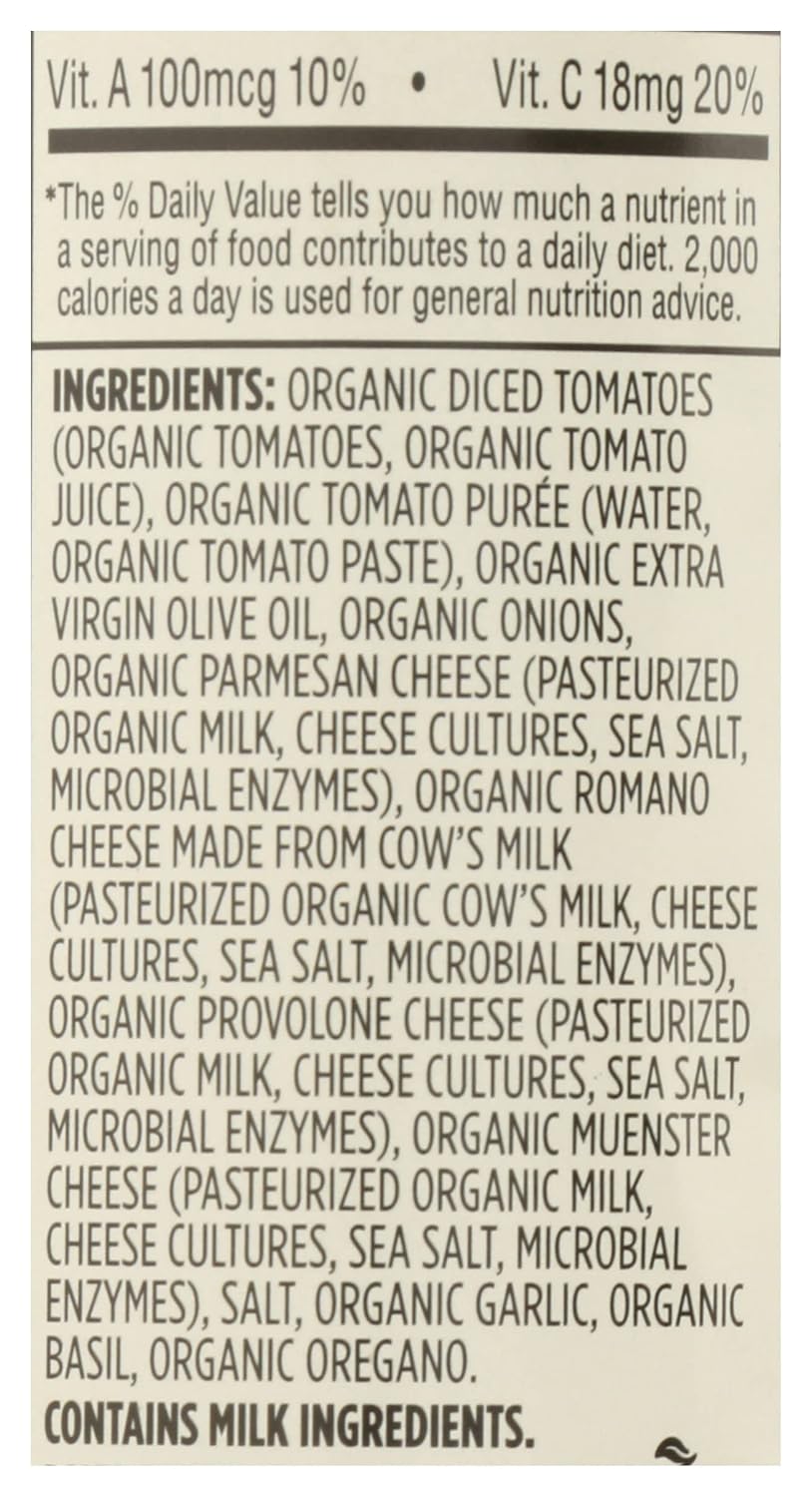 365 by Whole Foods Market Organic 4 Cheese Pasta Sauce, 25 Oz
