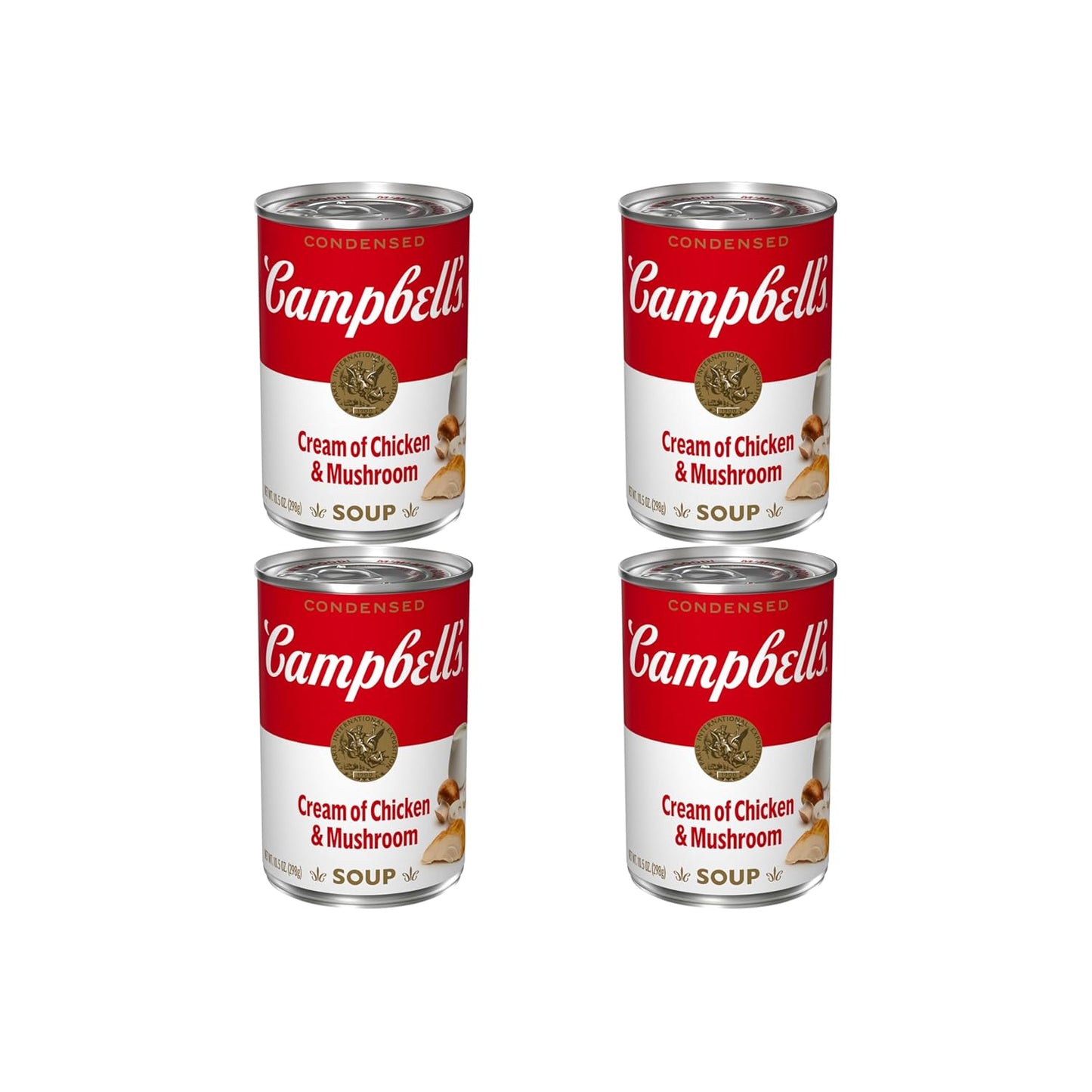 Campbell's Condensed Cream of Chicken Soup, 10.5 oz Can