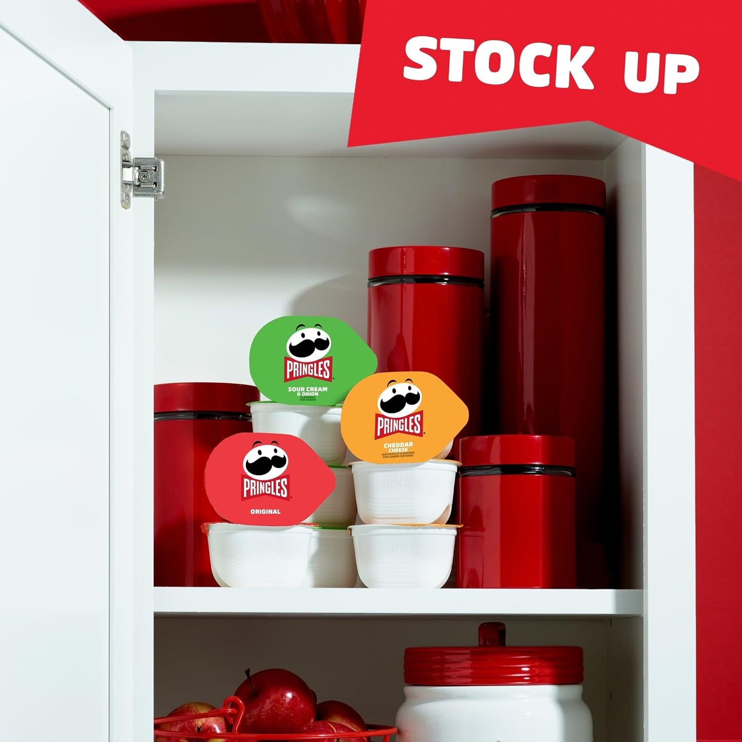 Pringles Potato Crisps Chips Variety Pack Snack Cups 12.9oz Box
